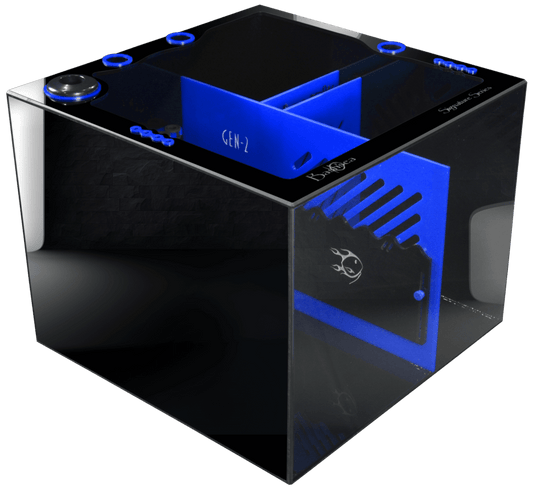 Bashsea 20x20x16" CUBE Signature Series Sump - BLUE