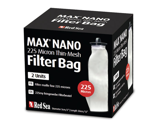 Red Sea Max-Nano 225 Micron Thin Mesh Filter Sock (2 units)
