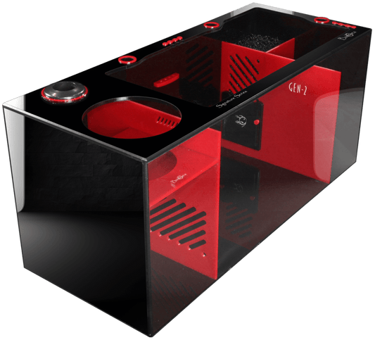 Bashsea 36x15x16" Ferrari Signature Series Sump - RED & Black