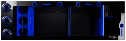 Bashsea 48x15x16" Royal Signature Series Sump GEN 2 - BLUE & BLACK