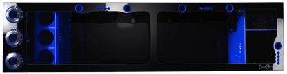 Bashsea 60x15x16" Royal Signature Series Sump - BLUE & BLACK - Includes Freight