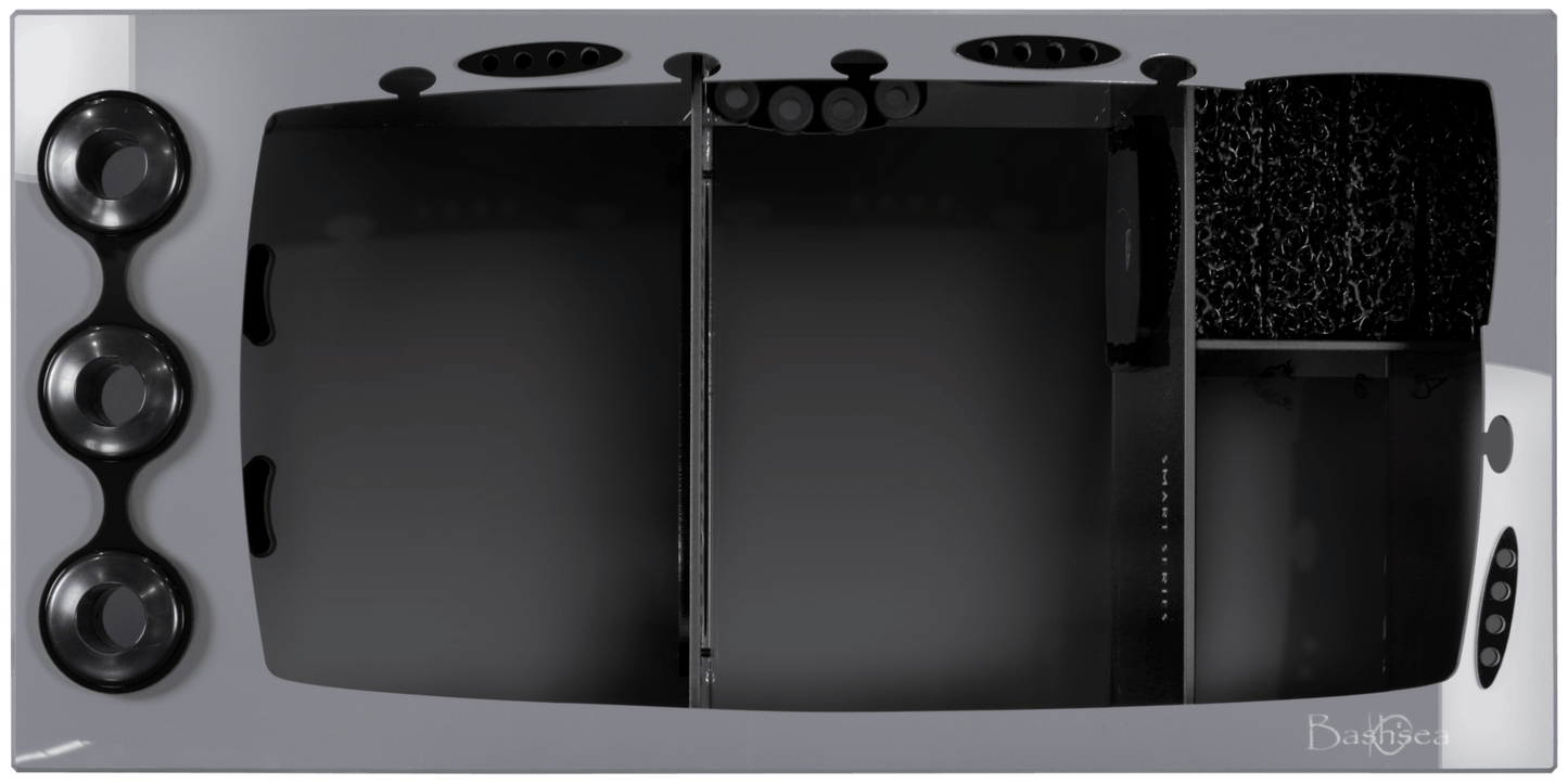 Bashsea Smart Series 30x15x16 Sump - BLACK