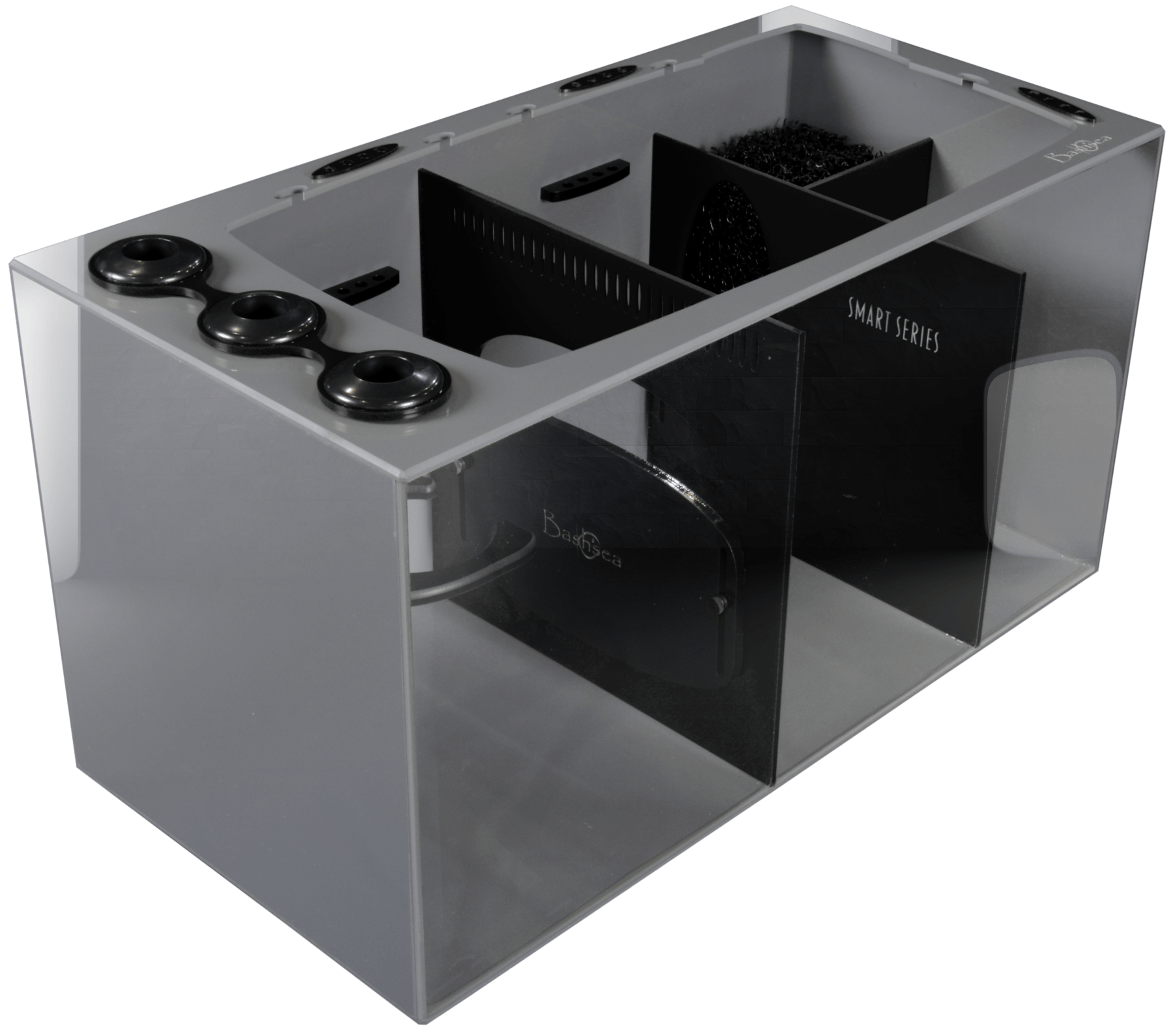 Bashsea Smart Series 30x15x16 Sump - BLACK