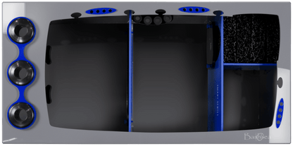 Bashsea Smart Series 30x15x16 Sump - BLUE