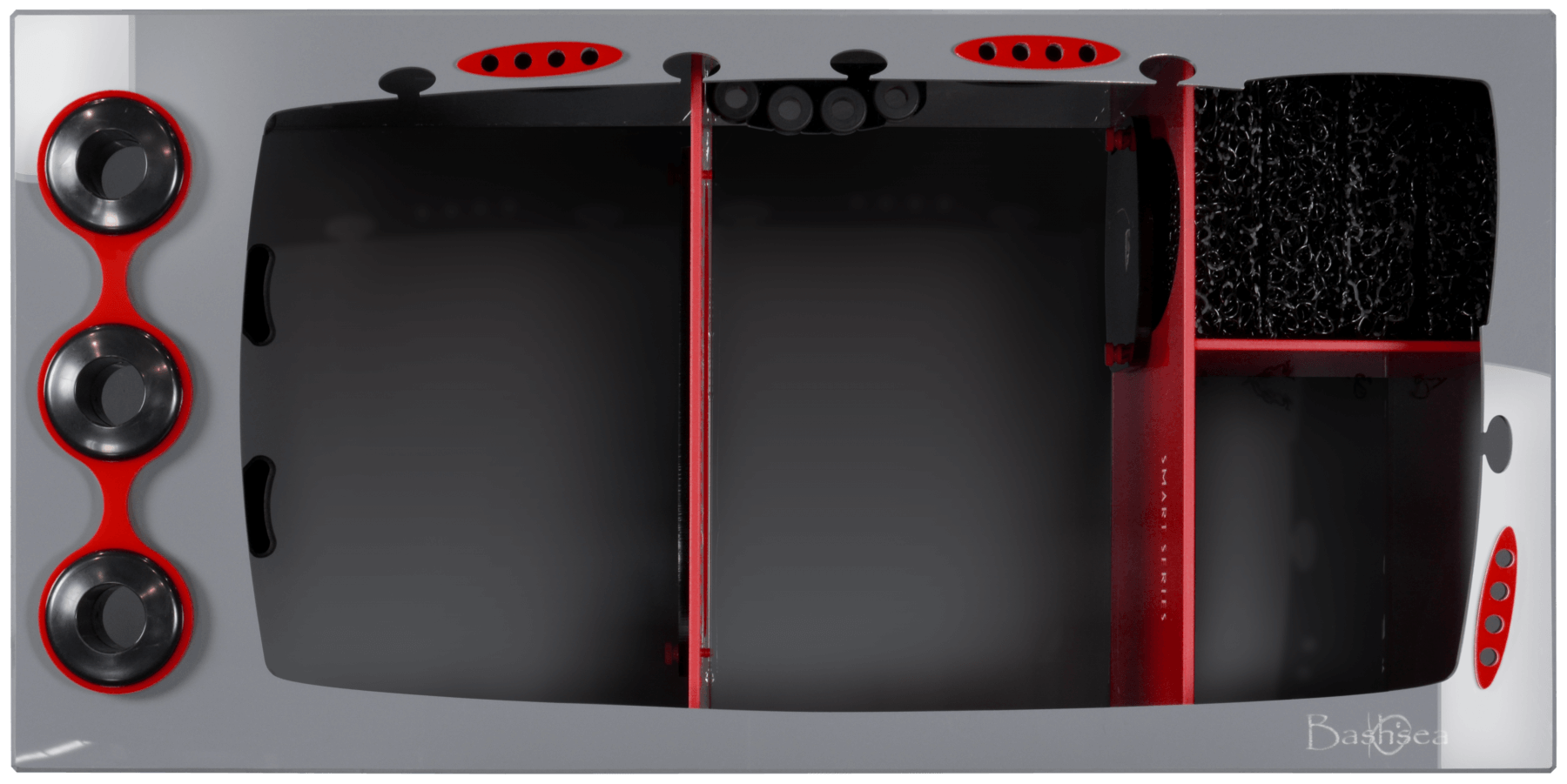 Bashsea Smart Series 30x15x16 Sump - RED