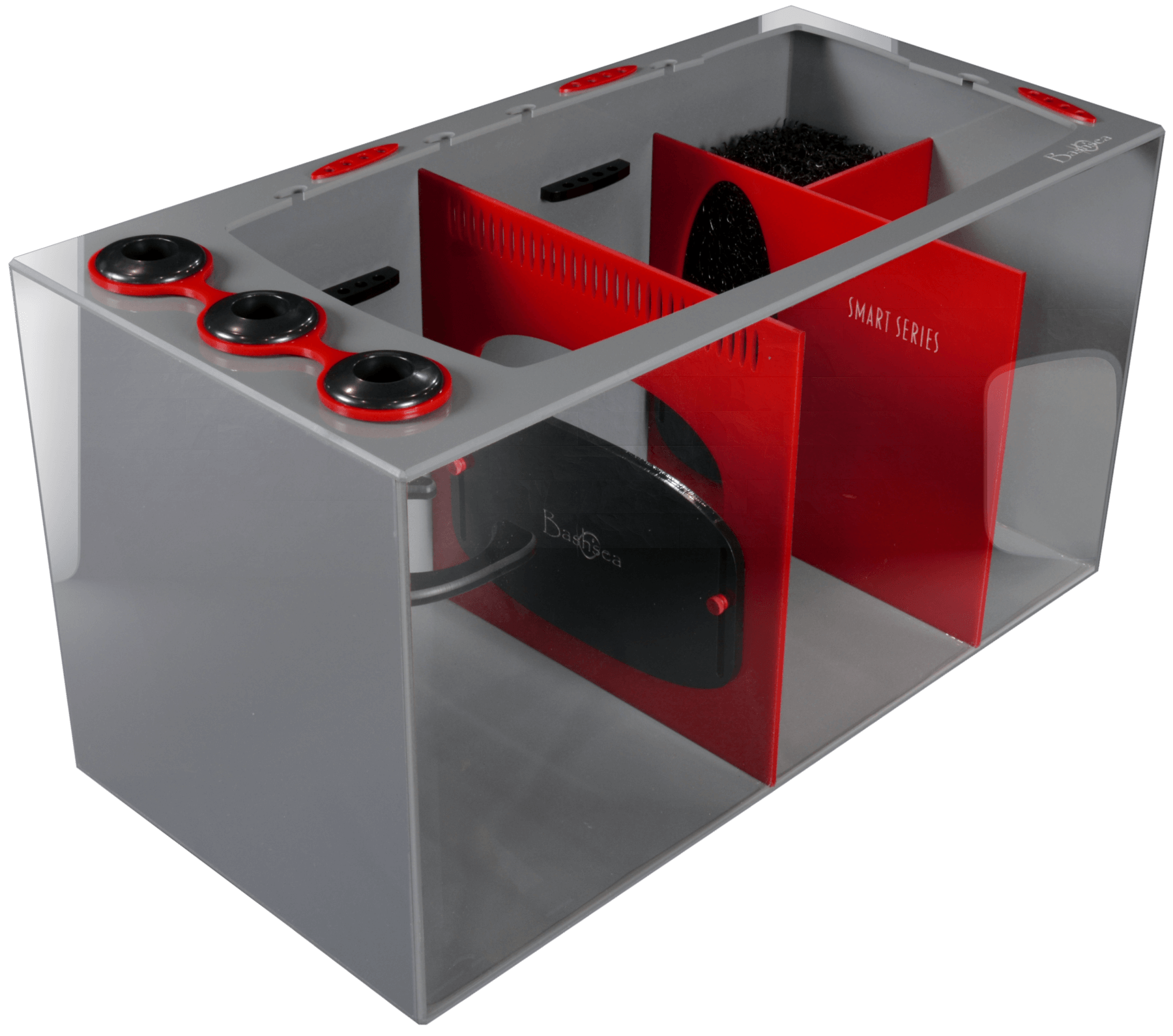 Bashsea Smart Series 30x15x16 Sump - RED