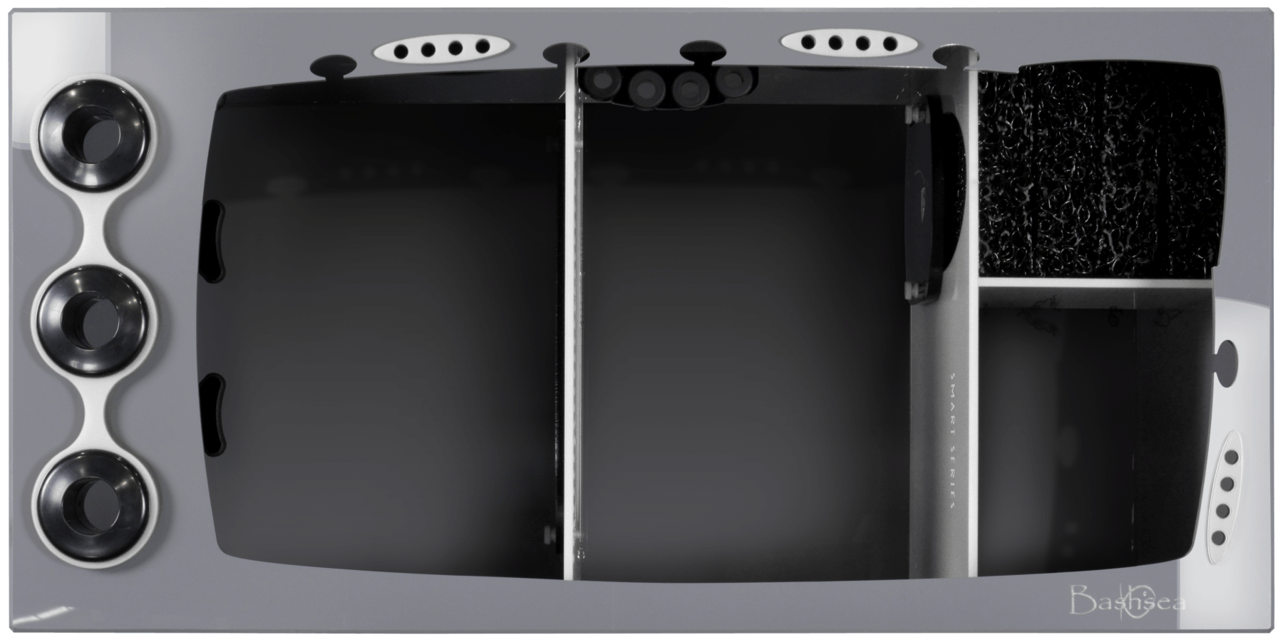 Bashsea Smart Series 30x15x16 Sump - WHITE