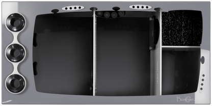 Bashsea Smart Series 30x15x16 Sump - WHITE