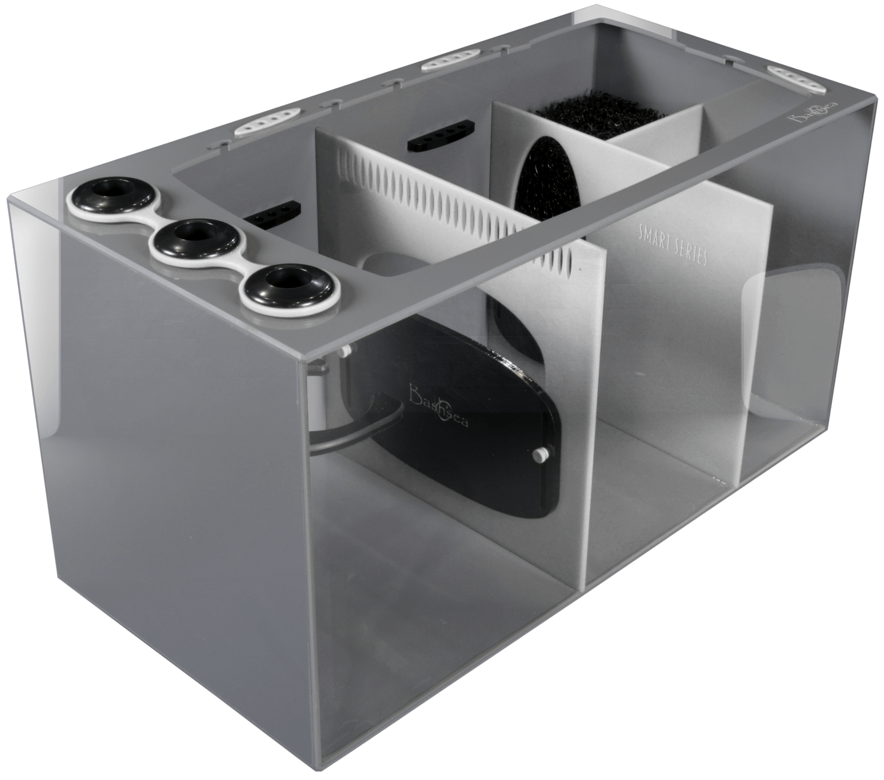 Bashsea Smart Series 30x15x16 Sump - WHITE