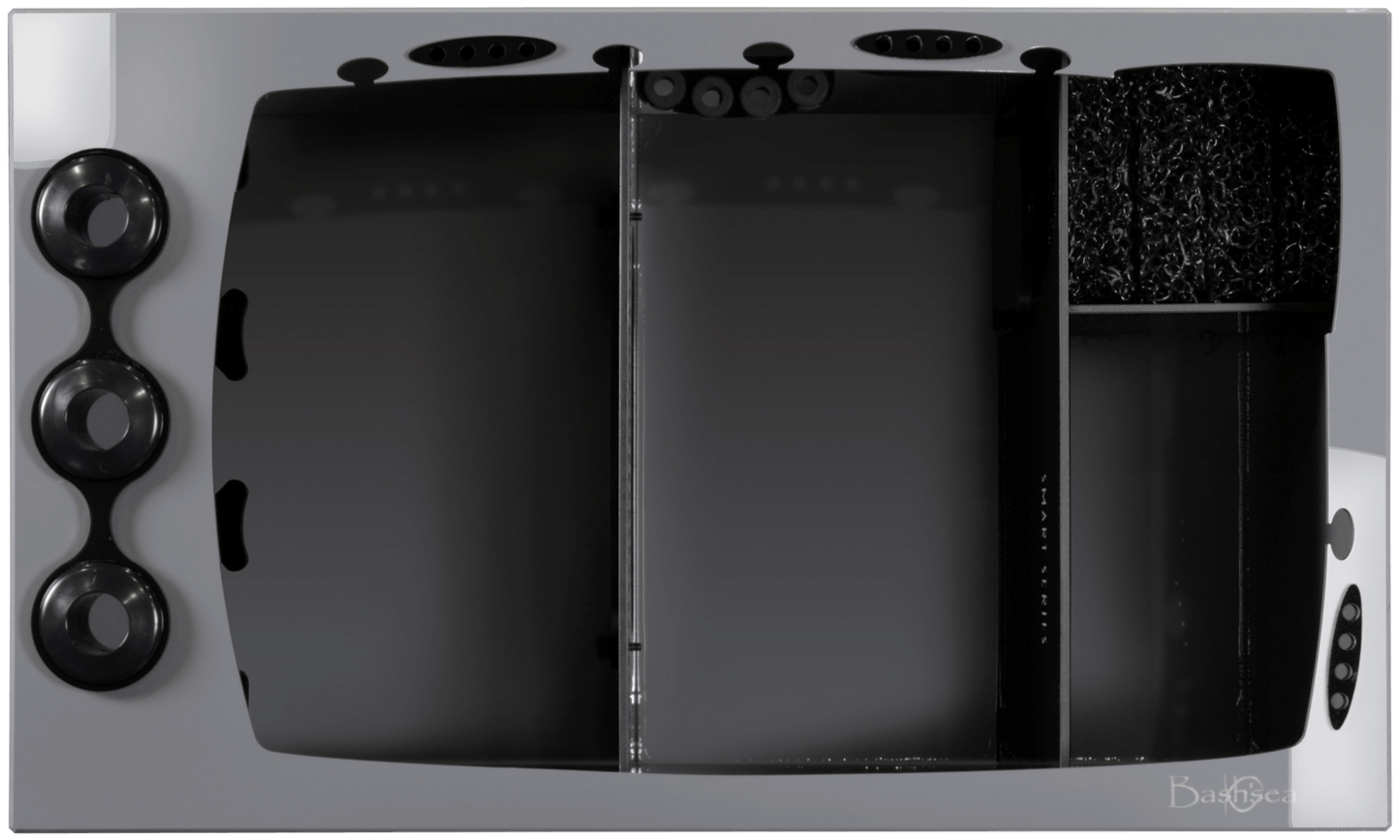 Bashsea Smart Series 30x18x16 Sump - BLACK