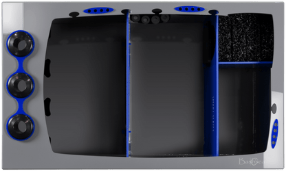 Bashsea Smart Series 30x18x16 Sump - BLUE