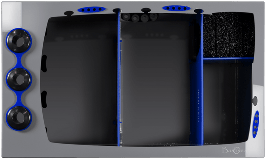 Bashsea Smart Series 30x18x16 Sump - BLUE