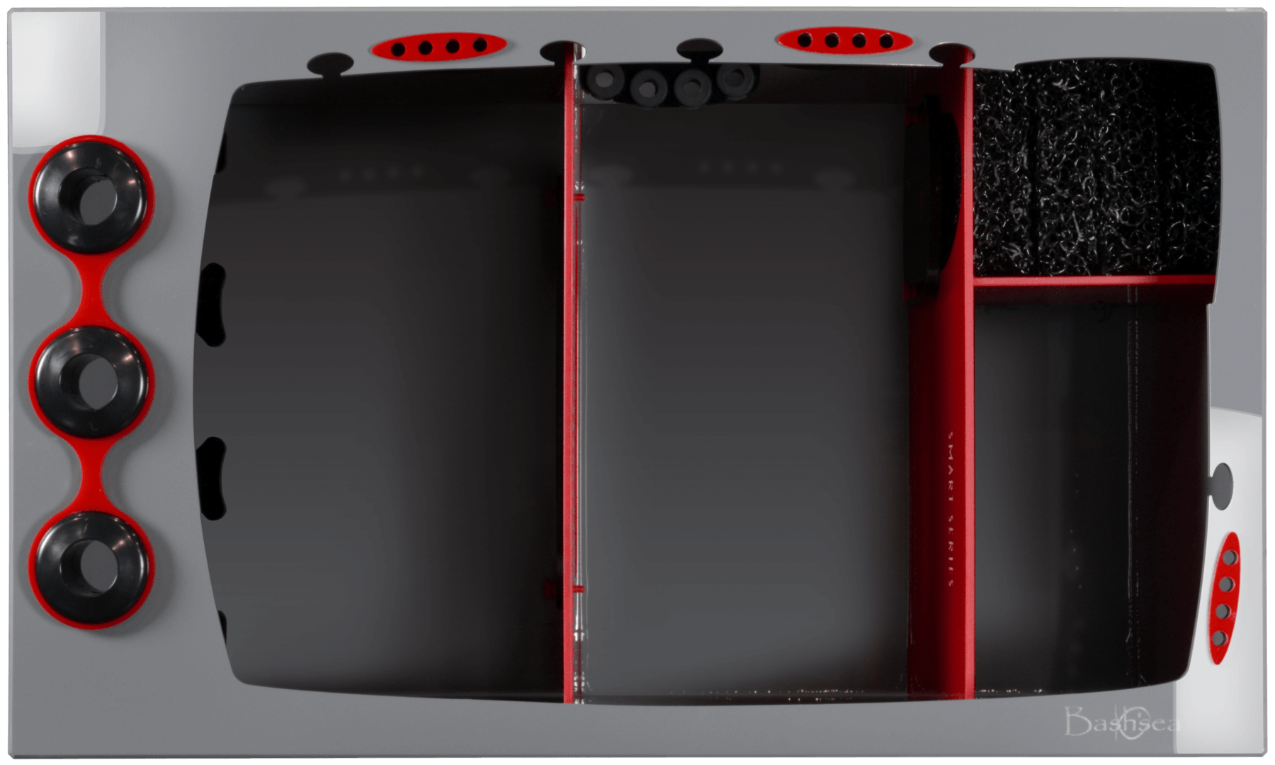 Bashsea Smart Series 30x18x16 Sump - RED