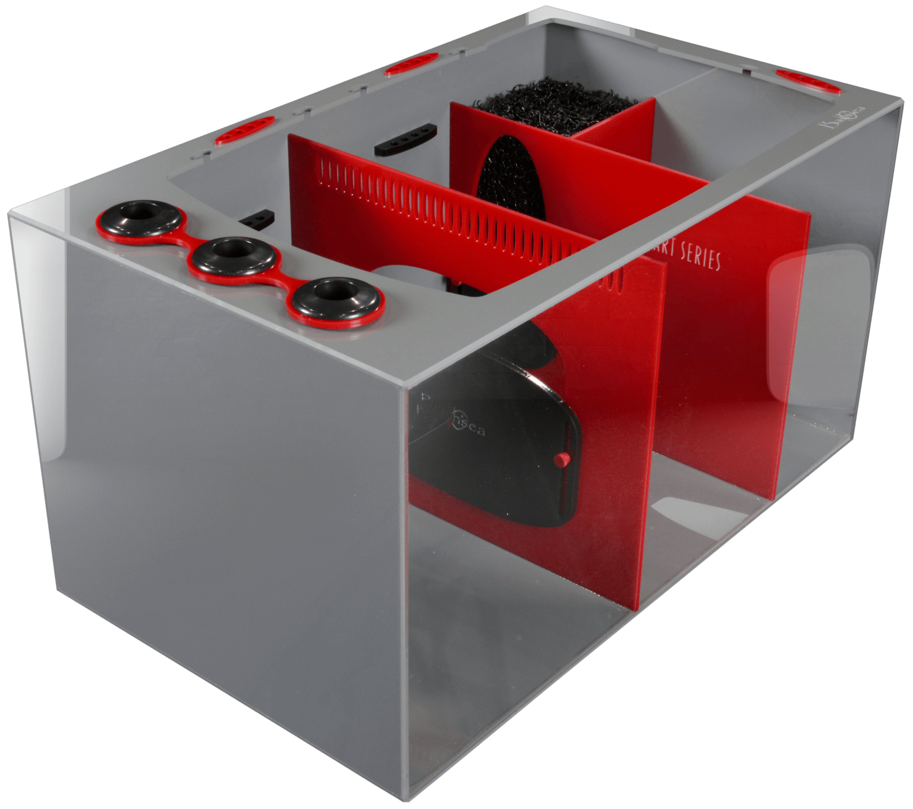 Bashsea Smart Series 30x18x16 Sump - RED