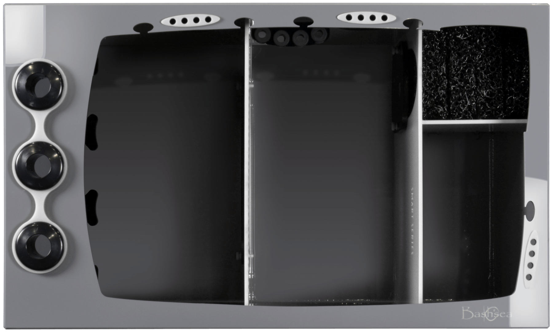 Bashsea Smart Series 30x18x16 Sump - WHITE