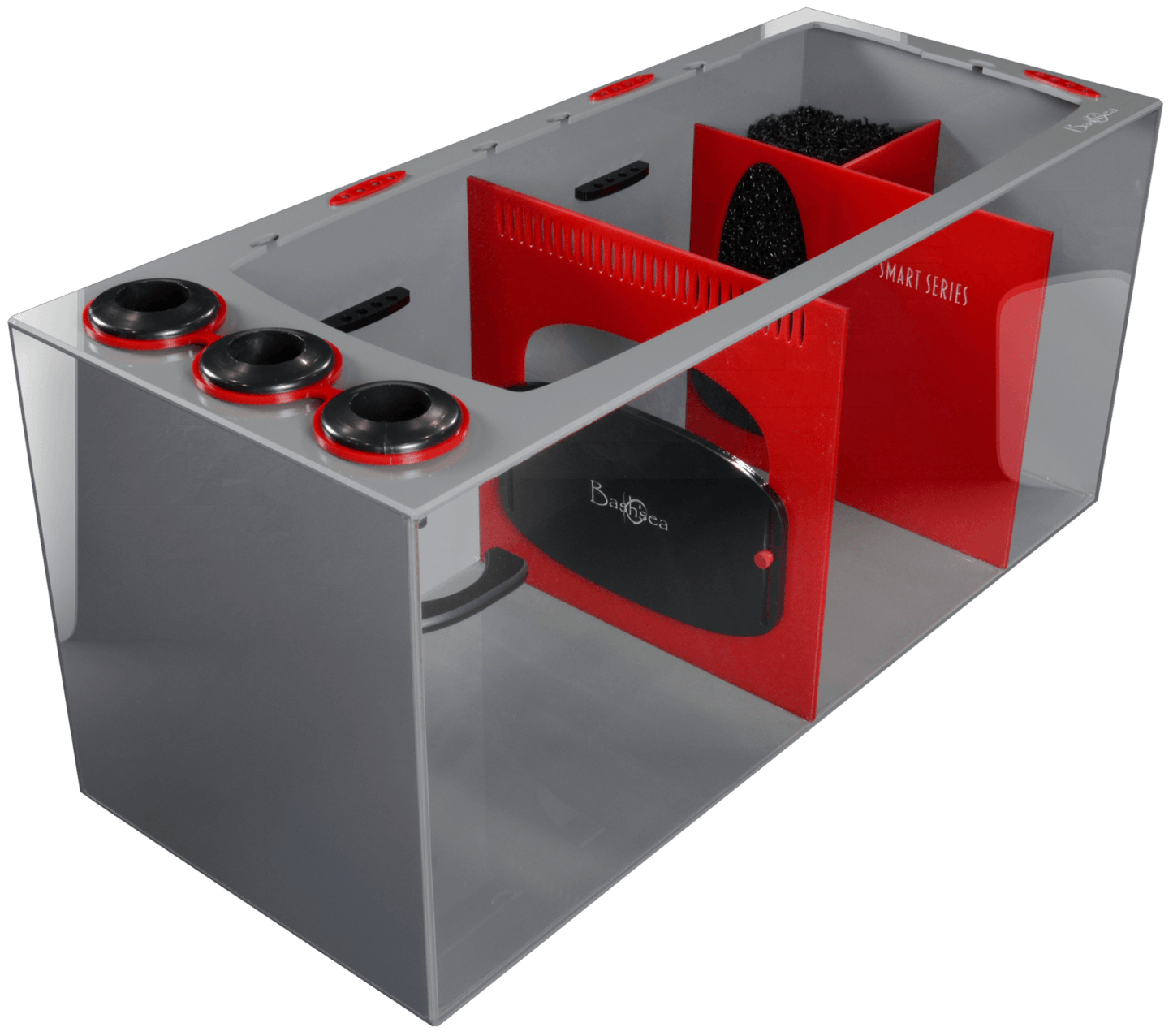Bashsea Smart Series 36x15x16 Sump - RED