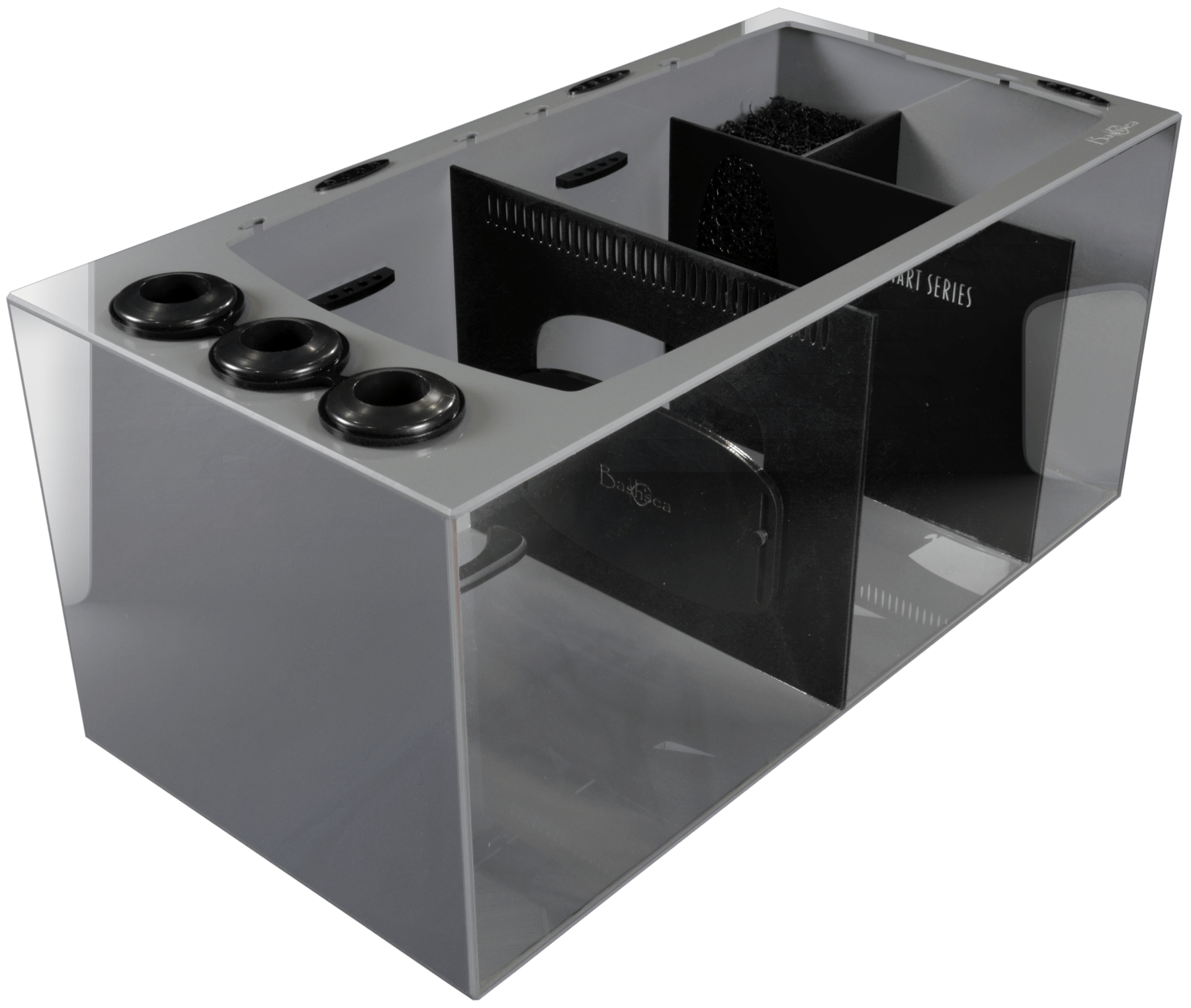 Bashsea Smart Series 36x18x16 Sump - BLACK