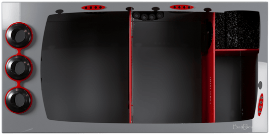 Bashsea Smart Series 36x18x16 Sump - RED