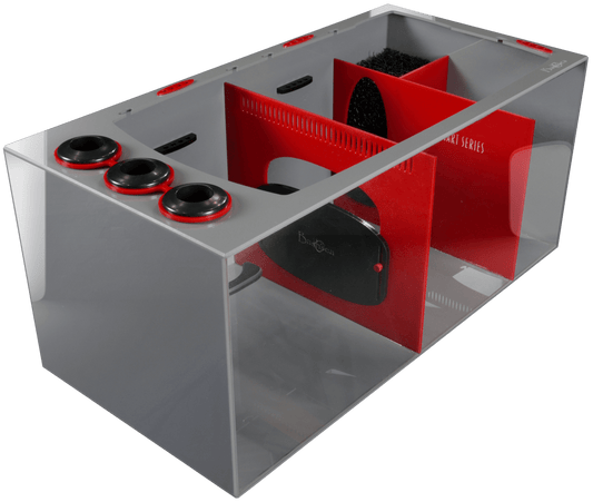 Bashsea Smart Series 36x18x16 Sump - RED