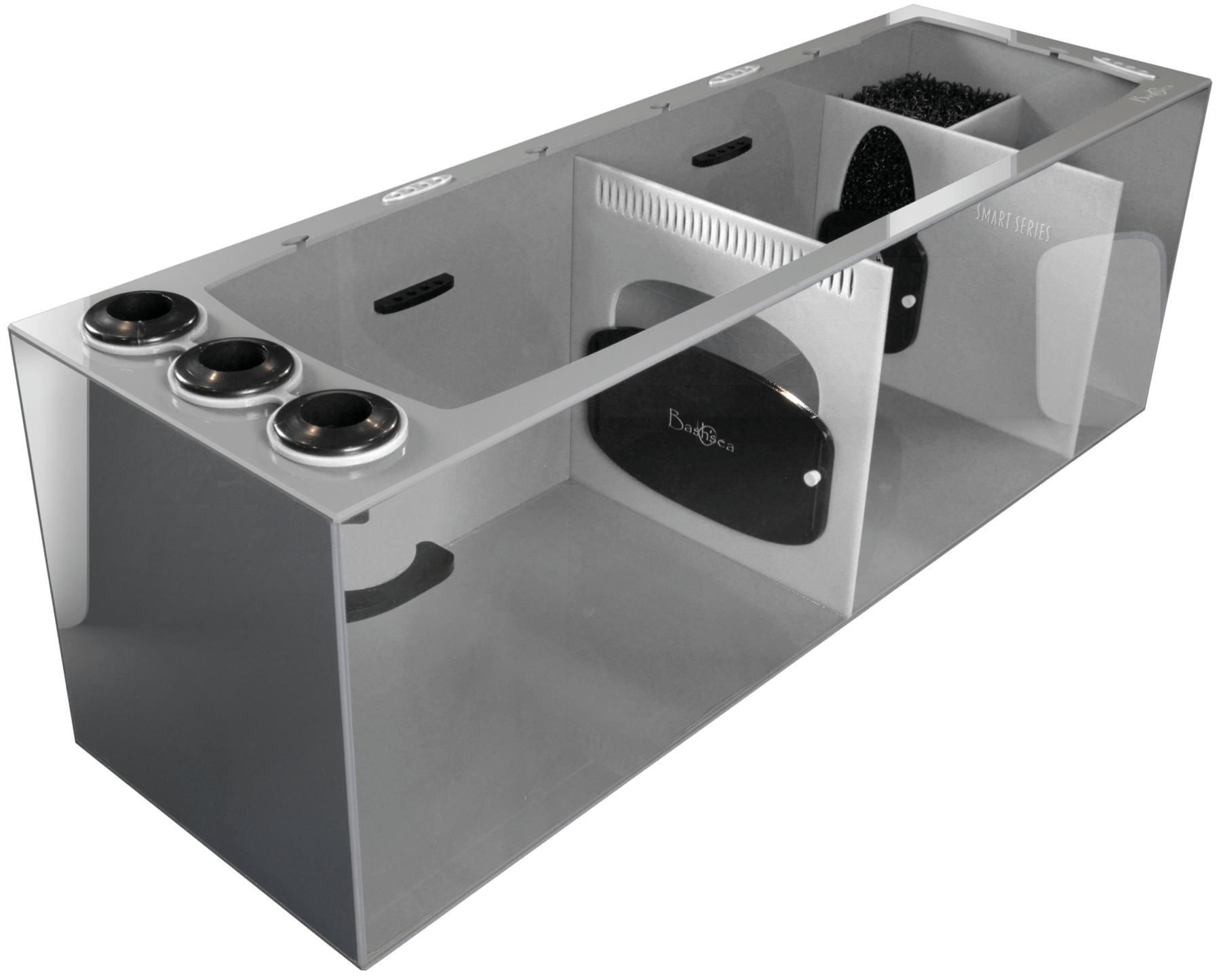 Bashsea Smart Series 48x15x16 Sump - WHITE