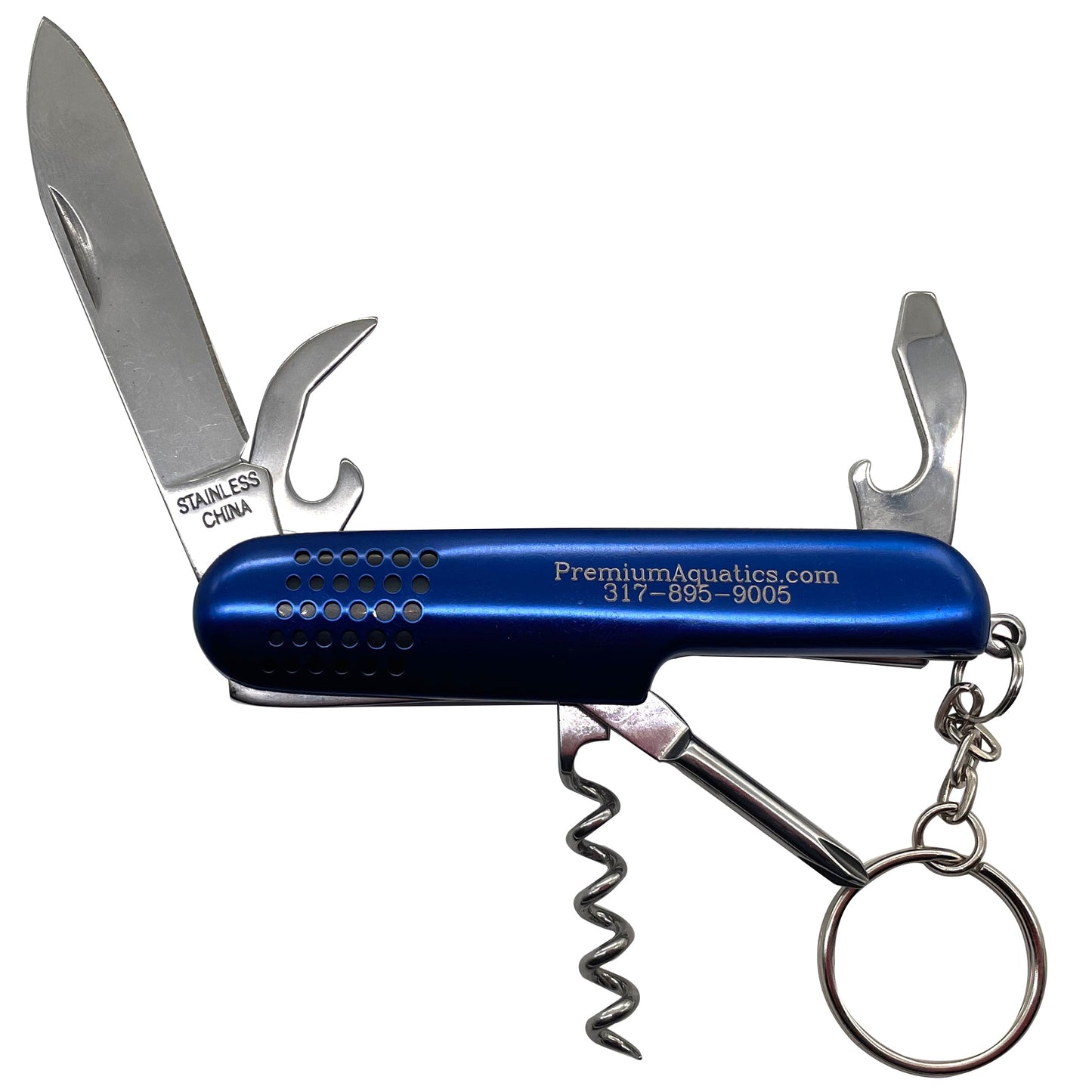 Premium Aquatics Caravan 6-Function Pocket Knife  (Free with any purchase)