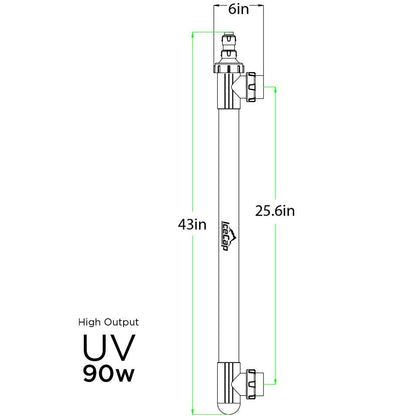 IceCap 90w High Output UV Sterilizer