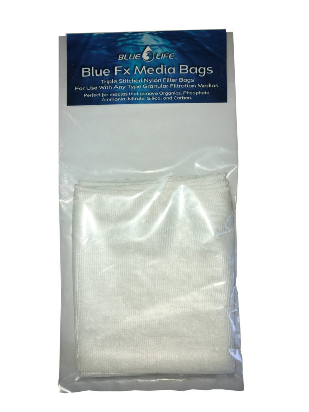 Blue Life USA Blue Fx Nylon Media Bags with Ties - 4 Pack Media Bags