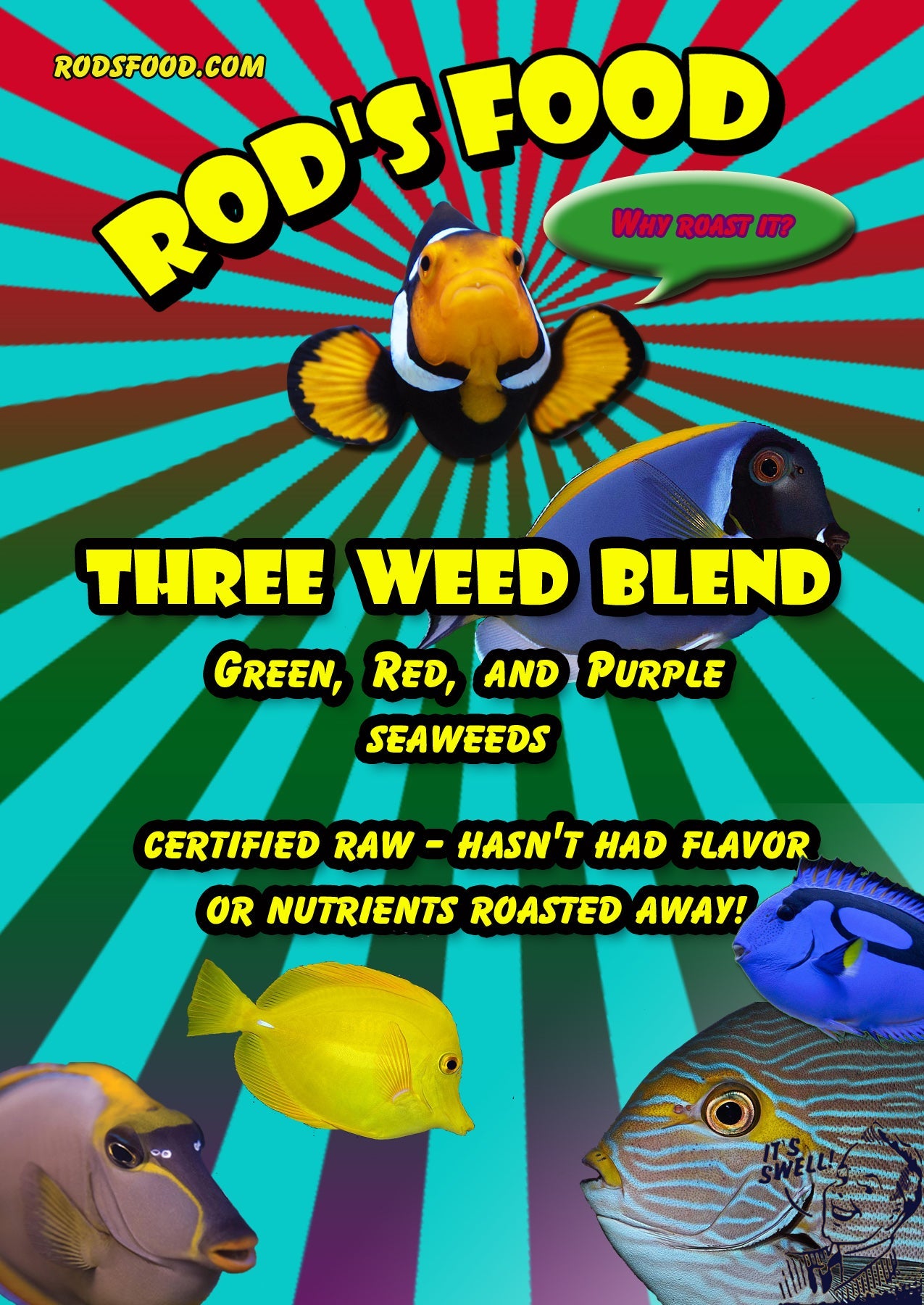 Rod's DRY Seaweed Blend 30grams