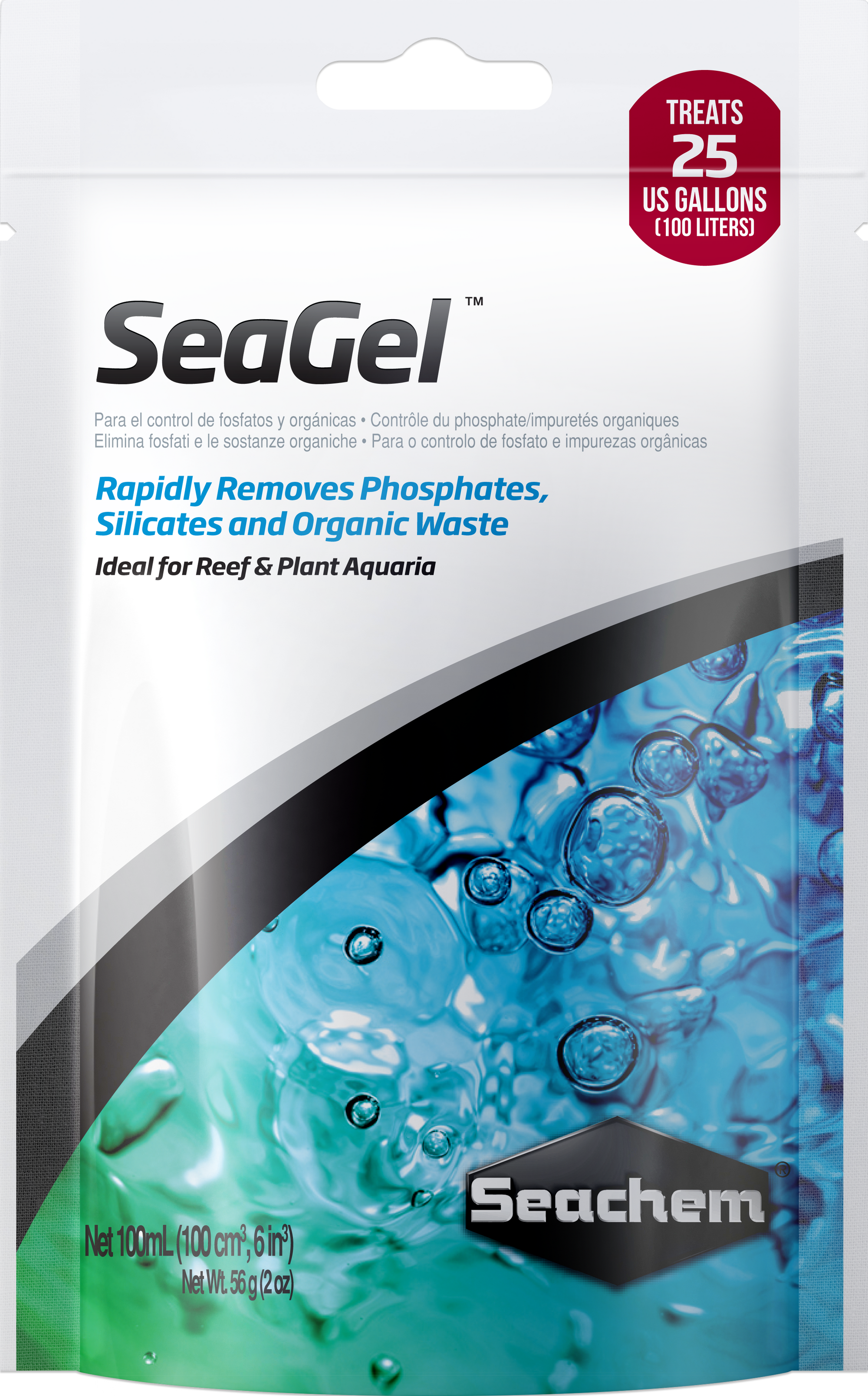 SEACHEM SEAGEL 100 ML BAG