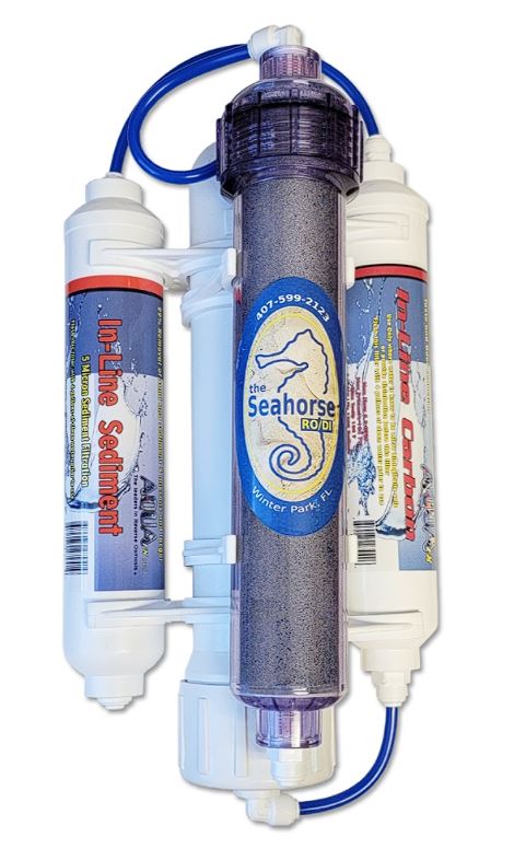 AquaFX Seahorse 4-Stage 100GPD Compact RO/DI System
