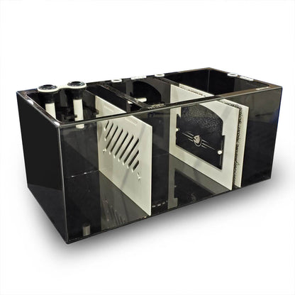 Bashsea 36x18x16" Pro Sump - White/Black