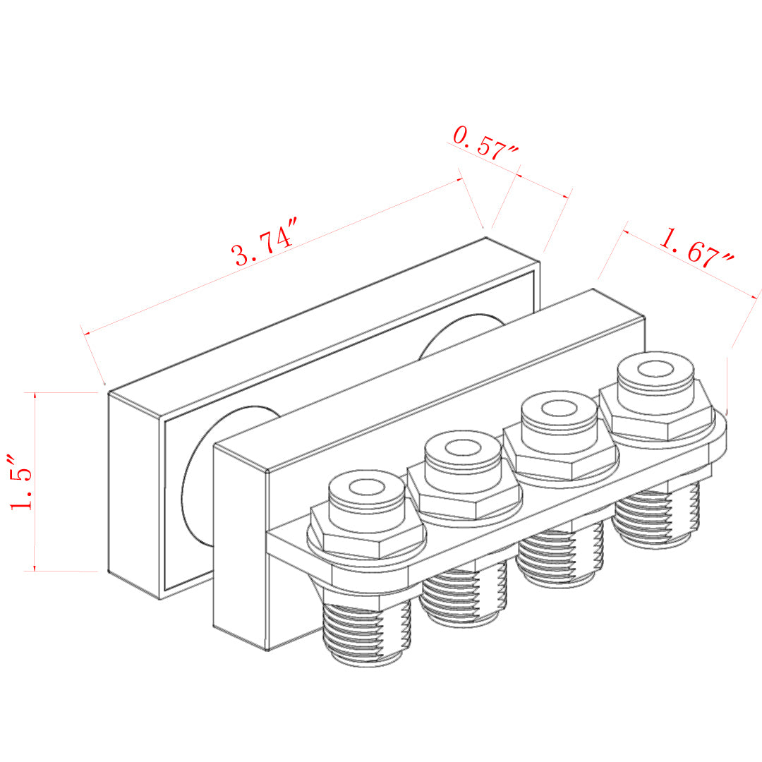 Innovative Marine Aqua Gadget - CustomCradle Pro - Magnetic Tube Holder