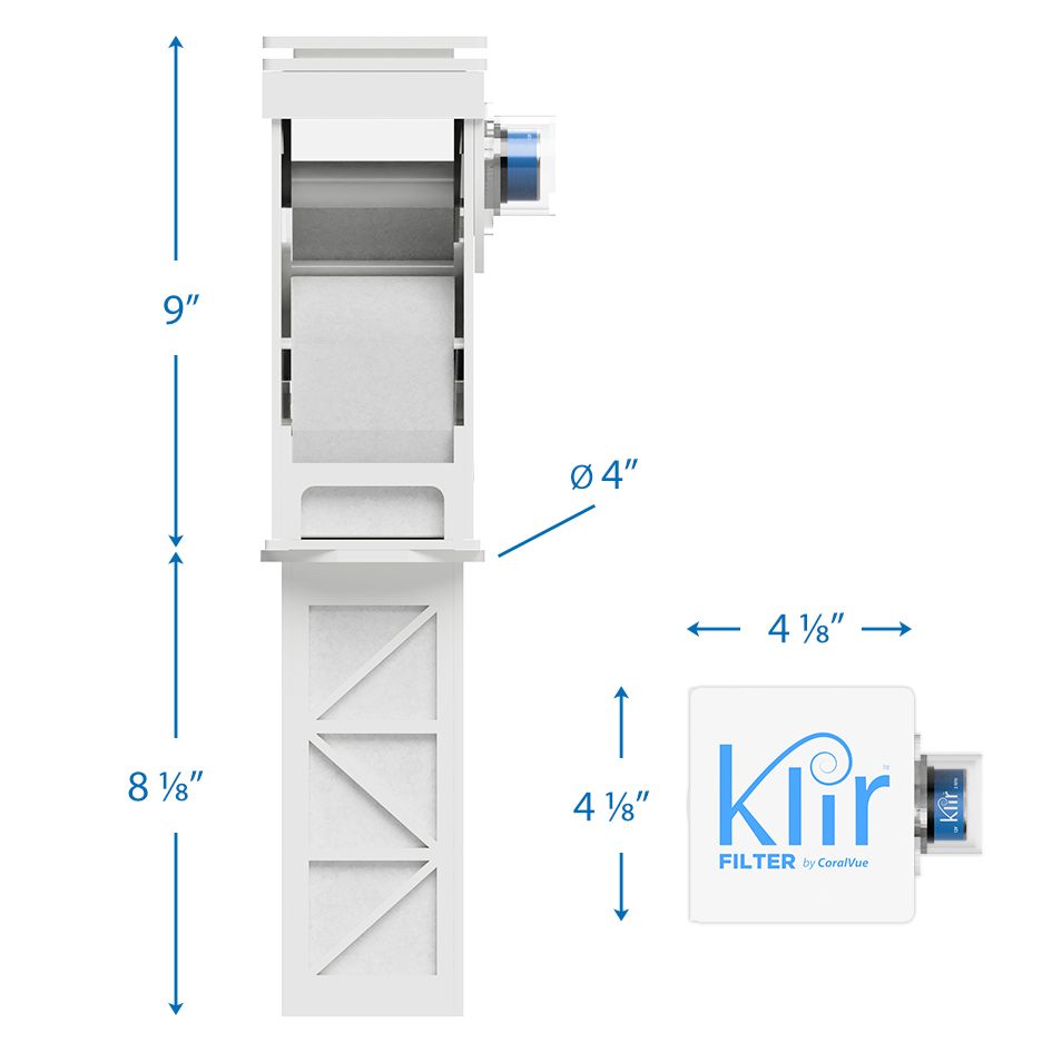 Klir Automatic Drop-In Filter 4" - V2