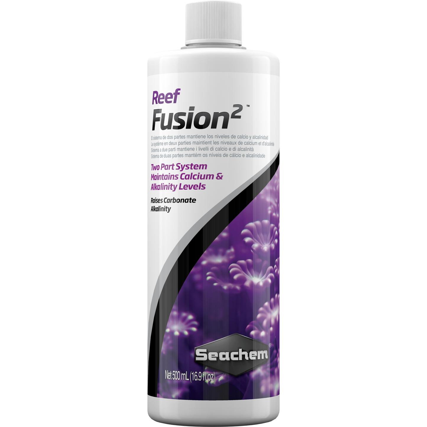 Seachem Reef Fusion 2 - 2 Part Alkalinity - 500 mL