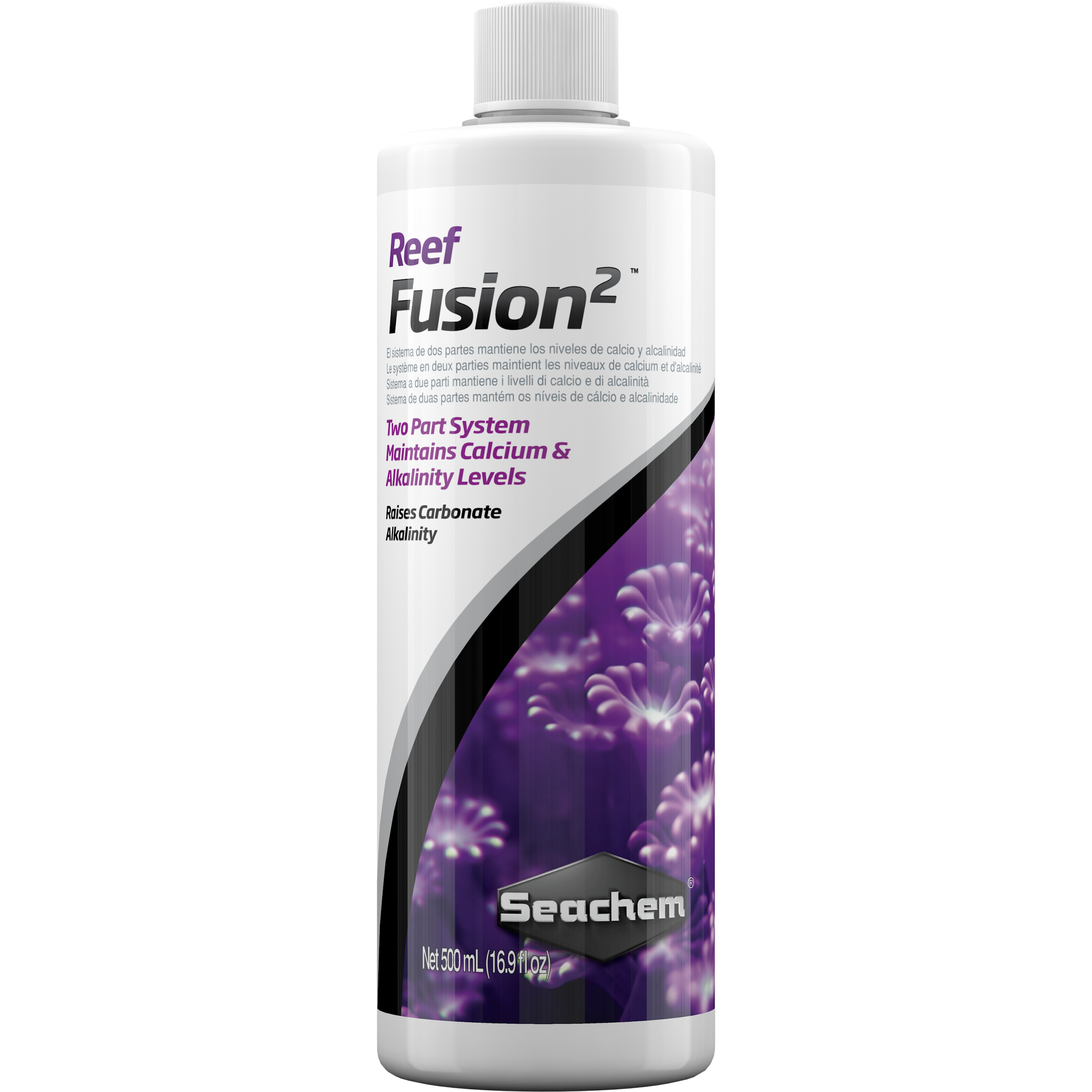 Seachem Reef Fusion 2 - 2 Part Alkalinity - 500 mL