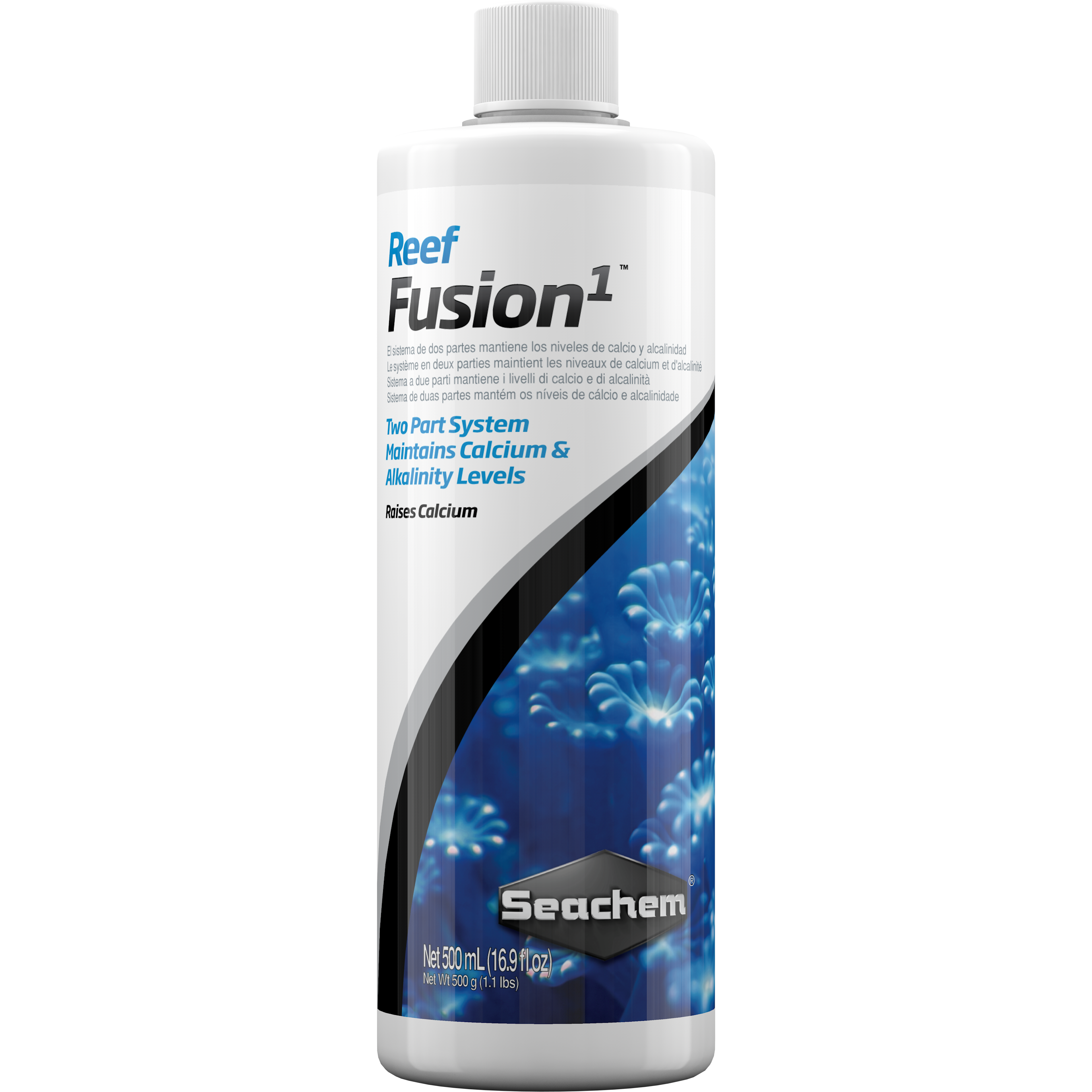 Seachem Reef Fusion 1 - 2 Part Calcium - 500 mL