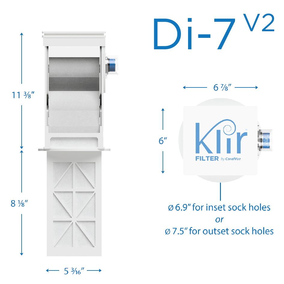 Klir Automatic Drop-In Filter Roller V2 - 7"