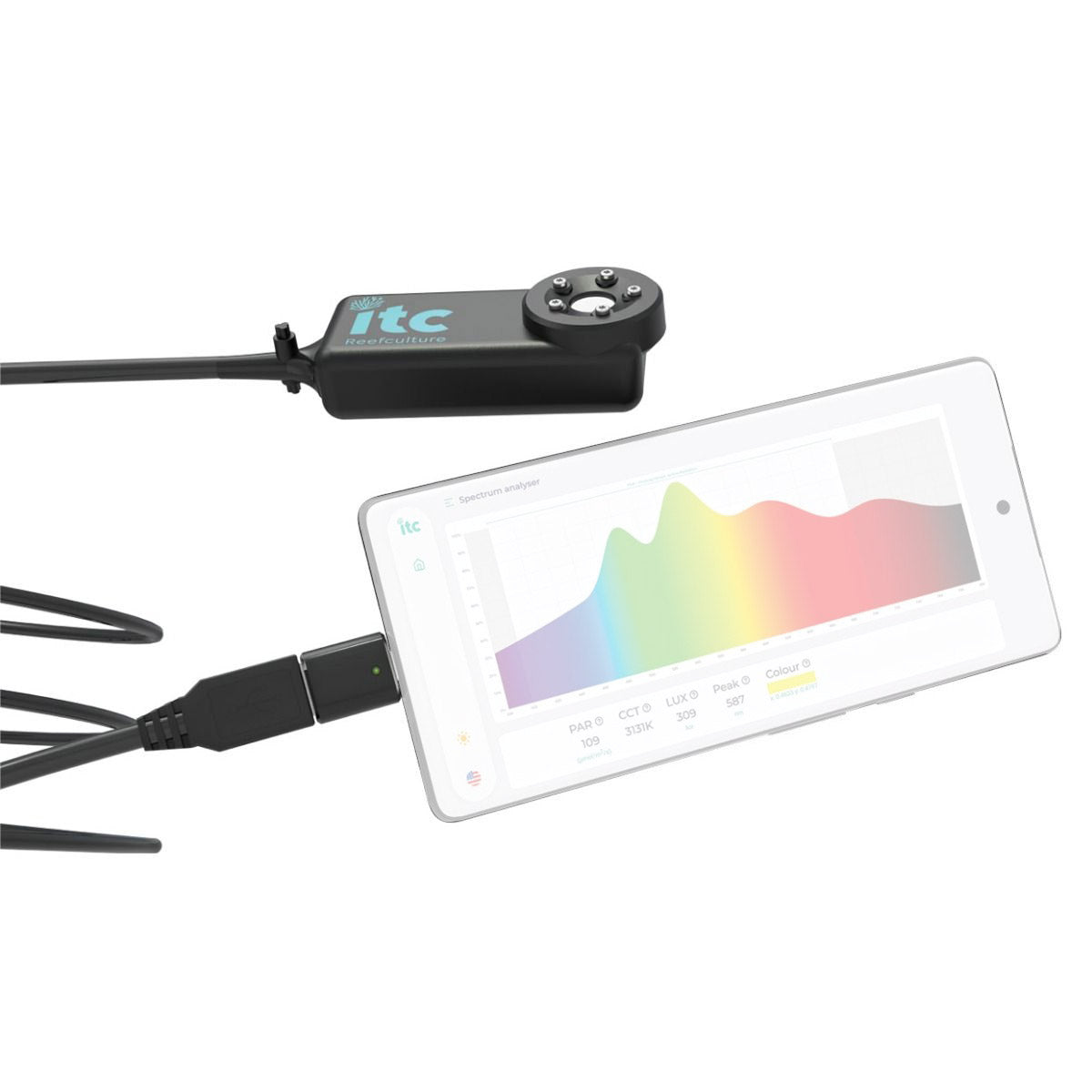 PARwise USB Light Meter - ITC Reefculture