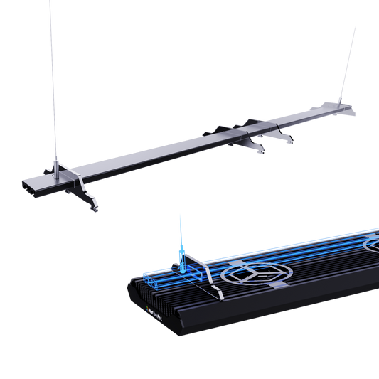 Reef Factory Reef Flare Pro Profile Set - 1.4m (black)