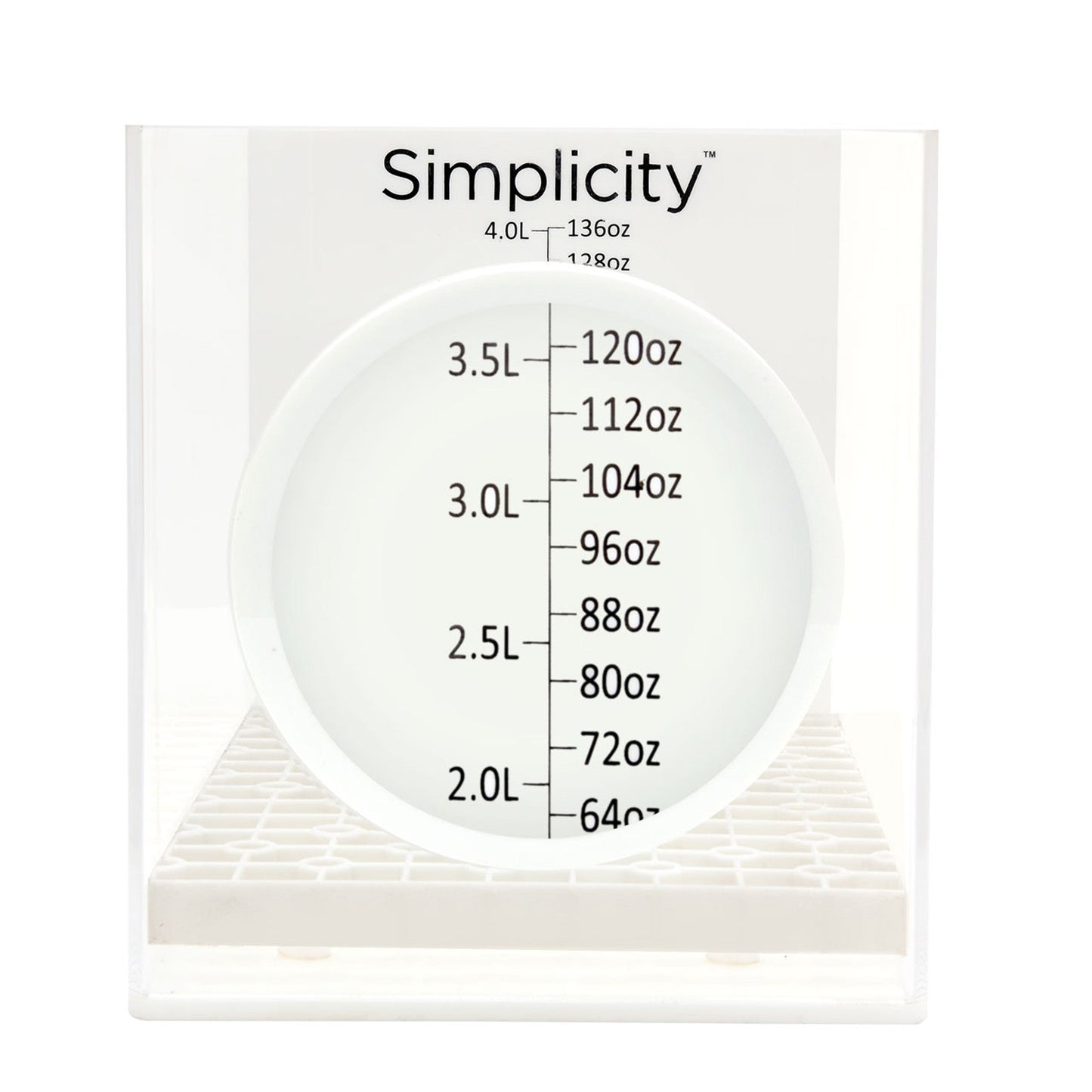 Simplicity Coral Dipping Container