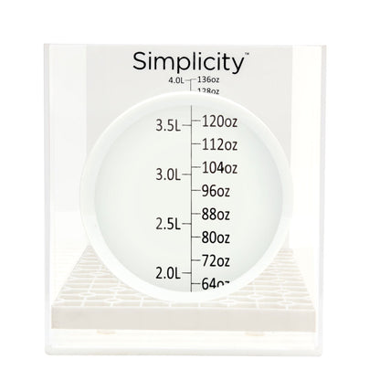 Simplicity Coral Dipping Container