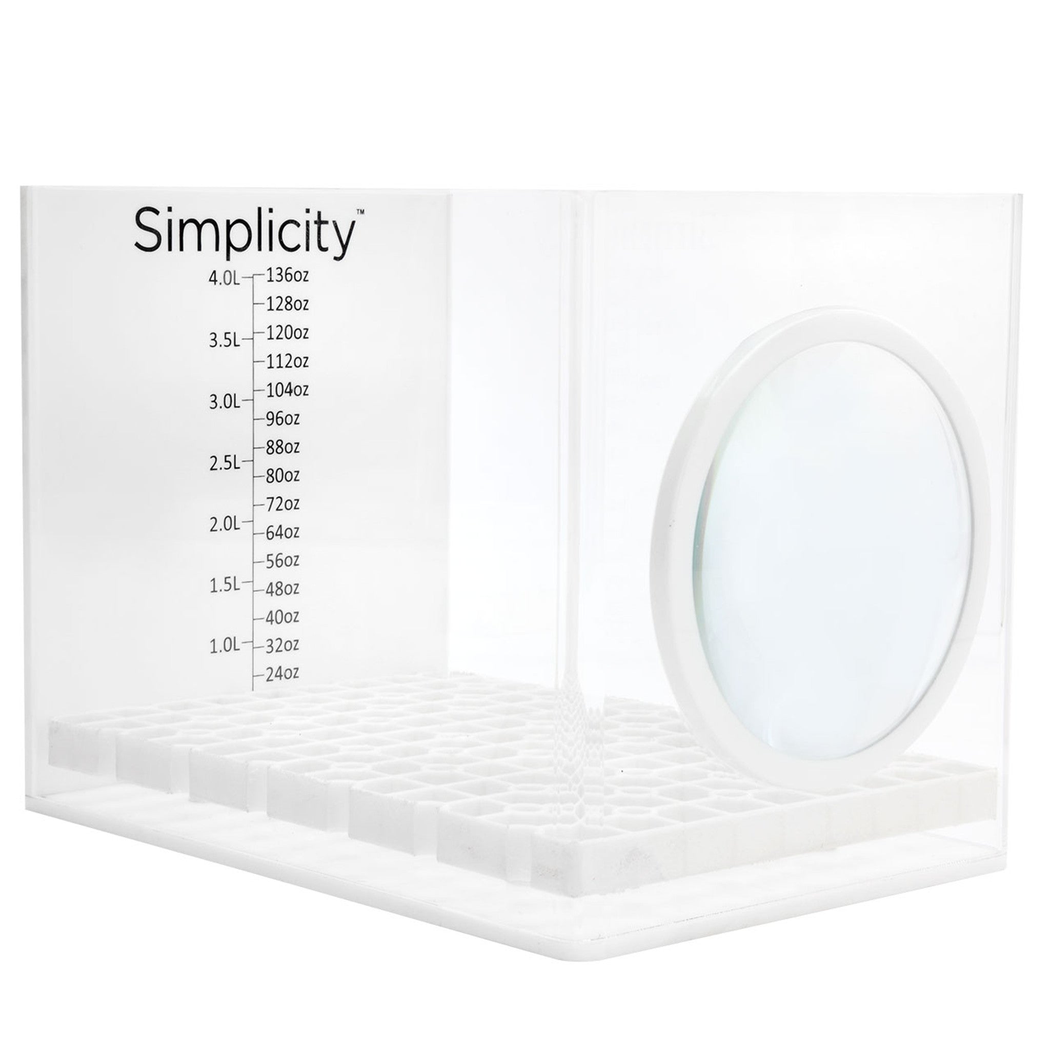 Simplicity Coral Dipping Container