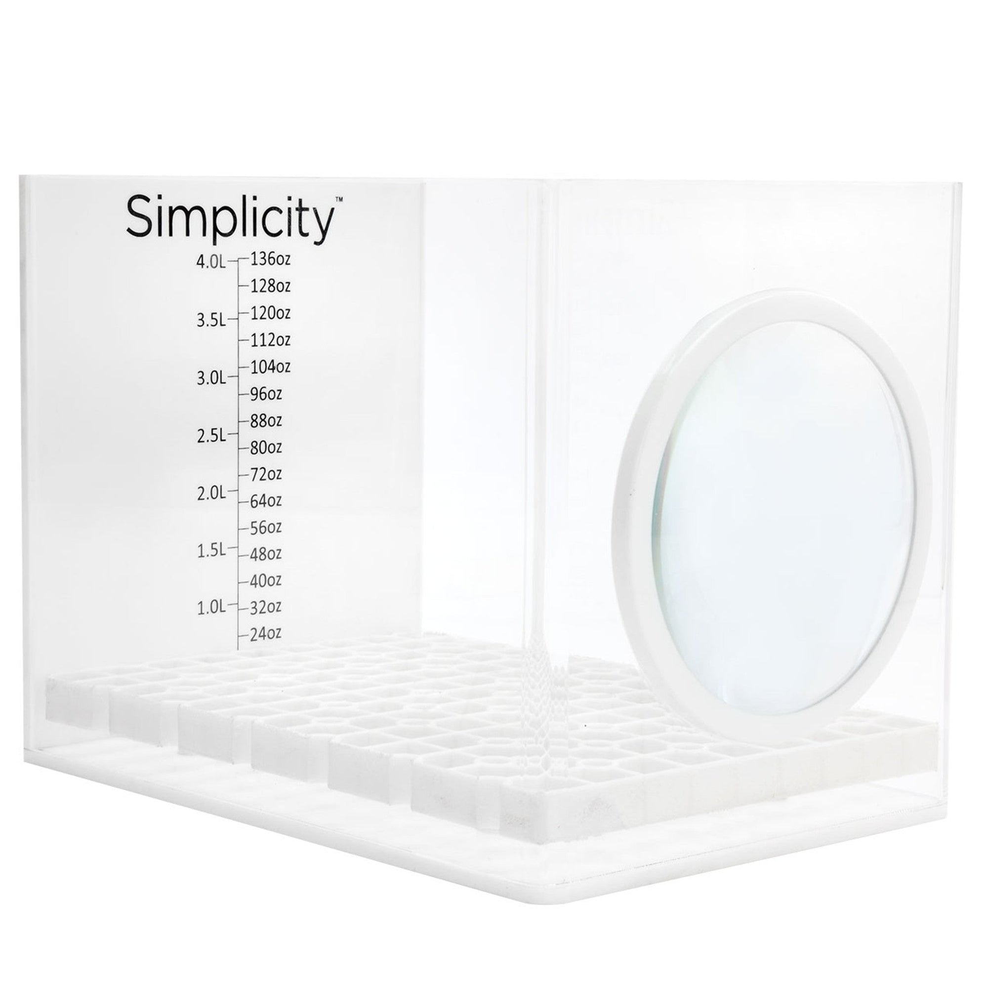 Simplicity Coral Dipping Container