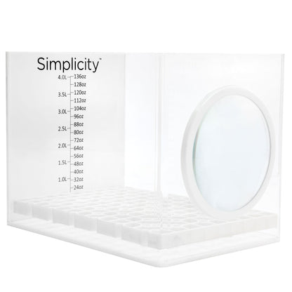 Simplicity Coral Dipping Container