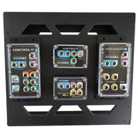 Mini Black Aquarium Controller Board Wire Management System