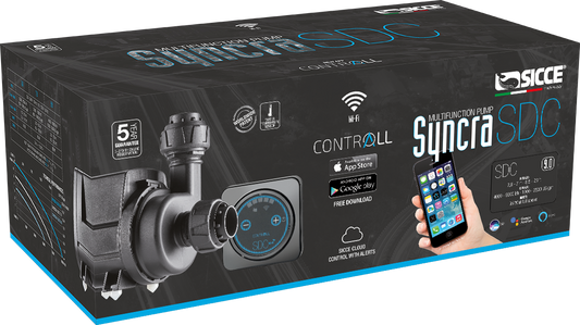 Sicce Syncra Wi-Fi SDC 9.0 Controllable Pump - 1000-2500gph