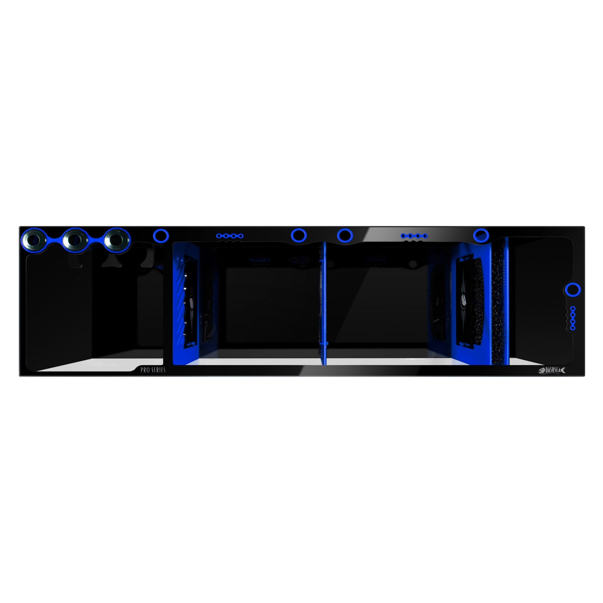 Bashsea 60x18x16" Pro Sump - Blue/Black