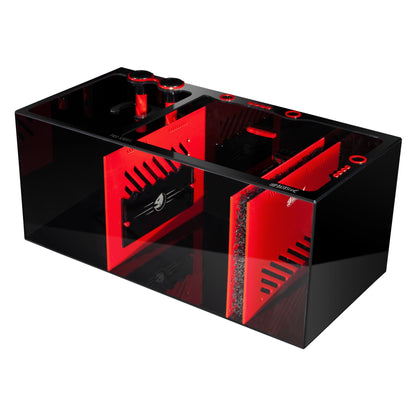 Bashsea 36x18x16" Pro Sump - Red/Black
