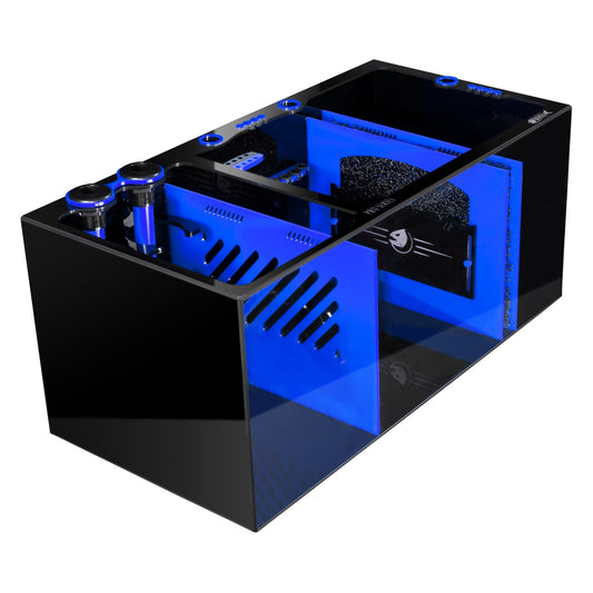 Bashsea 36x18x16" Pro Sump - Blue/Black
