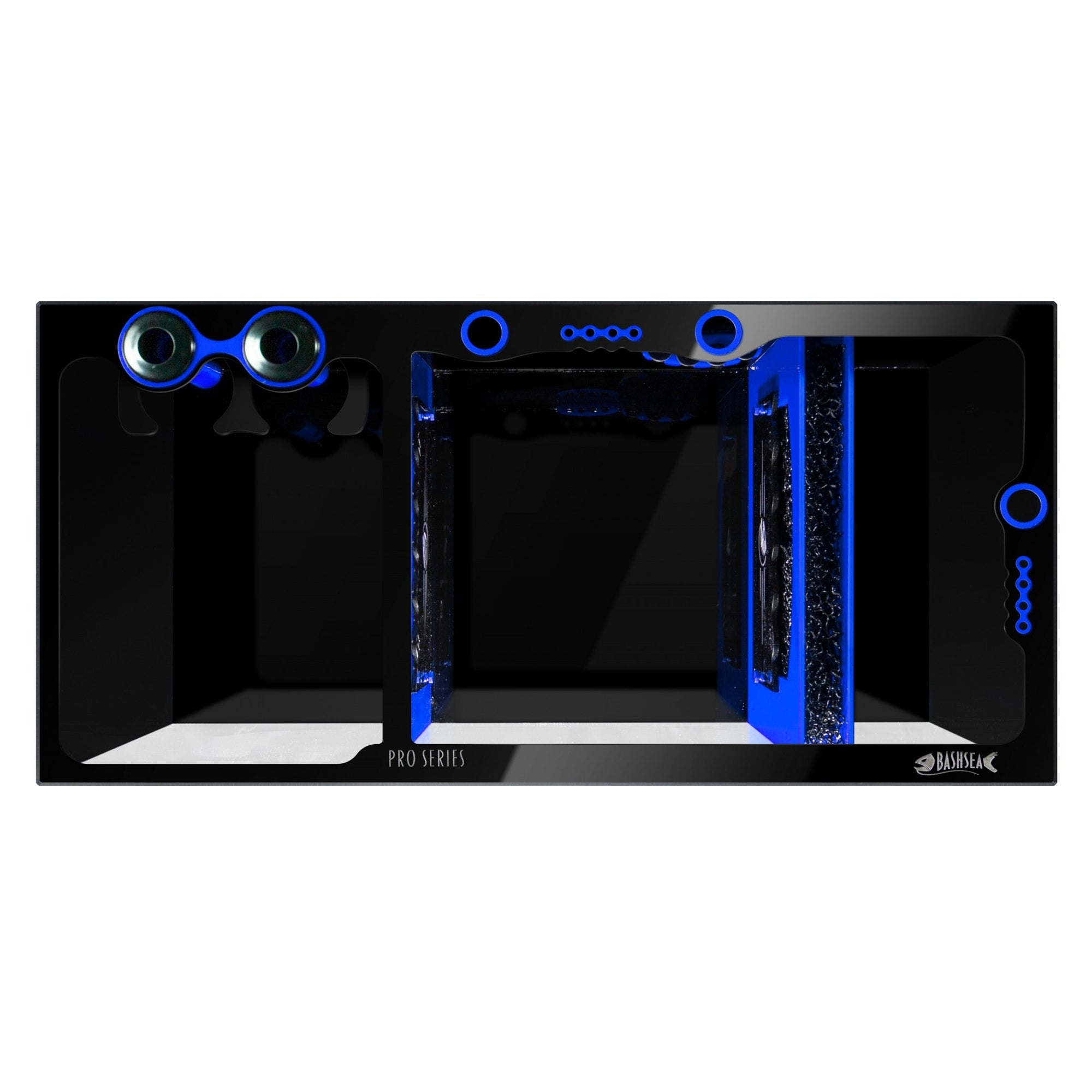 Bashsea 36x18x16" Pro Sump - Blue/Black